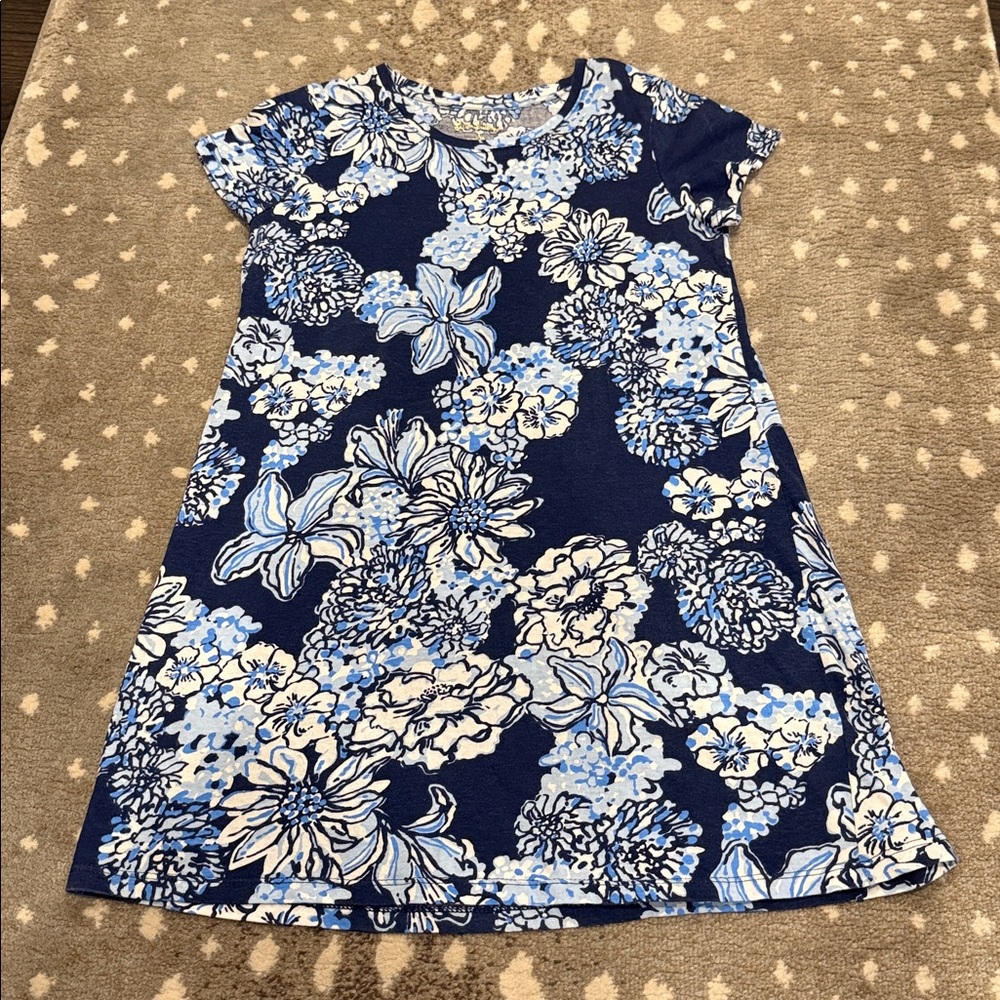Lilly Pulitzer Girls Mini Cody Cotton Dress size L - Picture 2 of 6